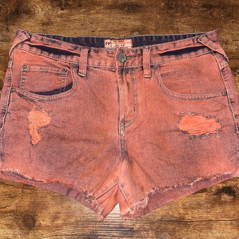 Free People Denim Shorts